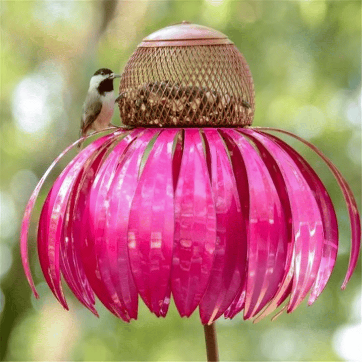 1+1 GRATIS | FloraBird™ - kegleformet blomsterfoderautomat