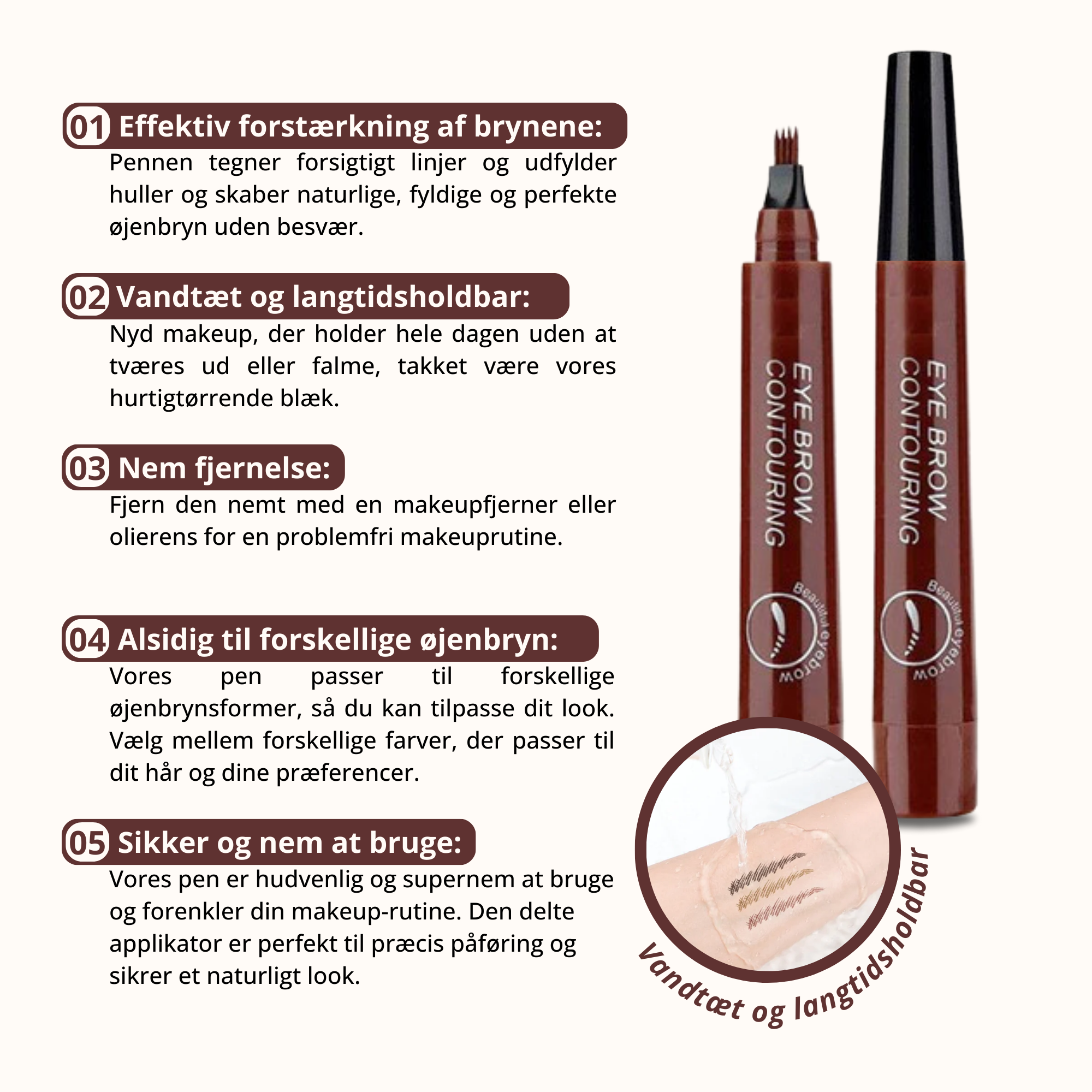 1+1 GRATIS | Browlin™ - Microblading-pen til øjenbryn [Rabat på sidste dag]
