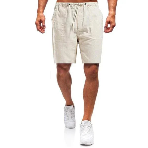 LinoFit Herre Leinen Shorts
