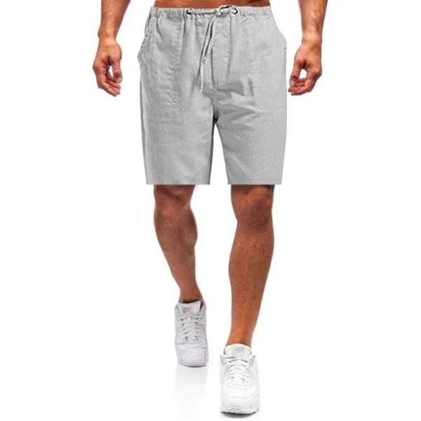 LinoFit Herre Leinen Shorts