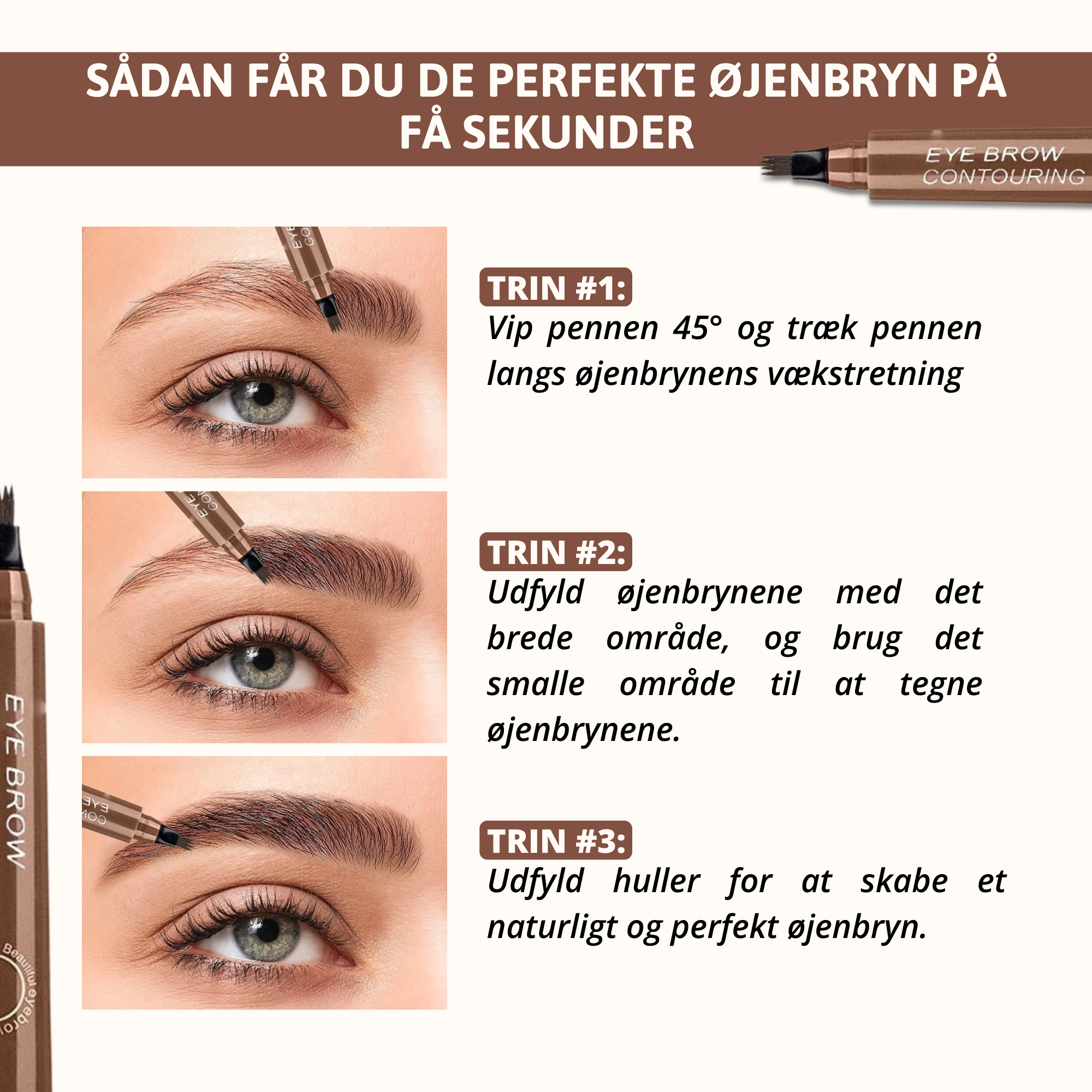 1+1 GRATIS | Browlin™ - Microblading-pen til øjenbryn [Rabat på sidste dag]