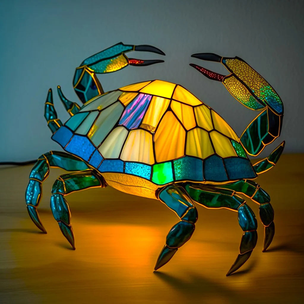 50% RABAT | ARTWORK™ - Lampe med dyr i farvet glas [Sidste dags rabat].