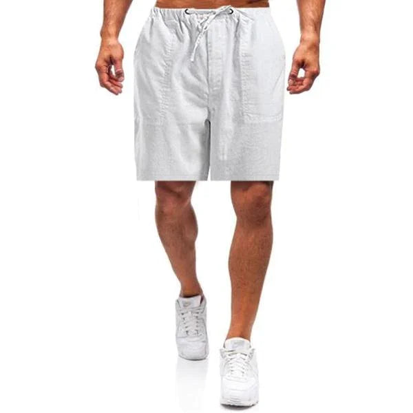 LinoFit Herre Leinen Shorts