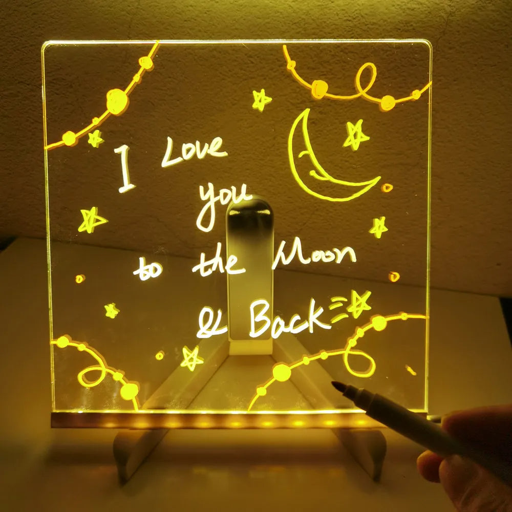 50% RABAT | Drawing Light™ - Oplyste fantasier - Tegnebræt