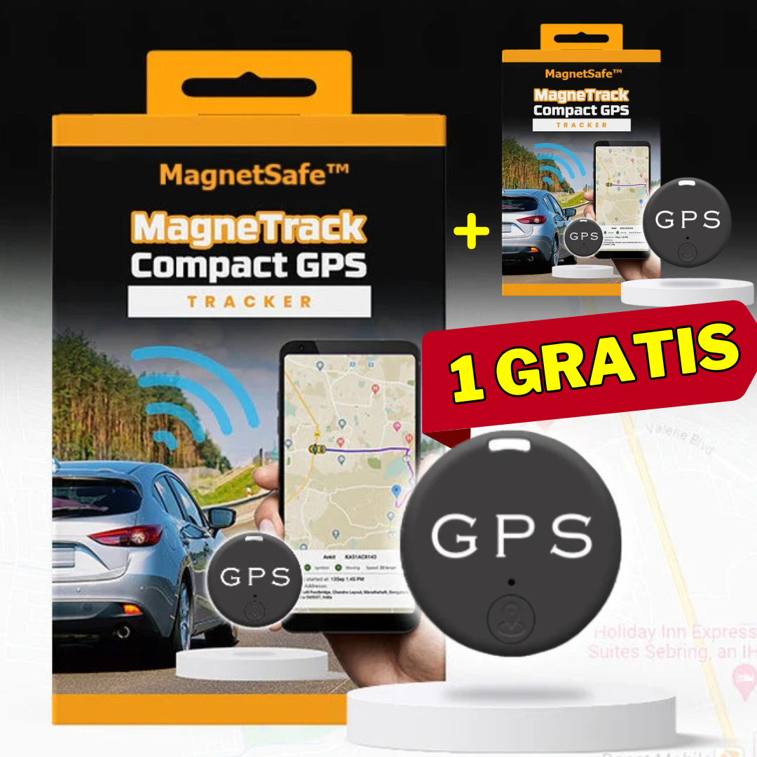 1+1 GRATIS | MagnetTrack™ - Kompakt og magnetisk GPS-tracker!