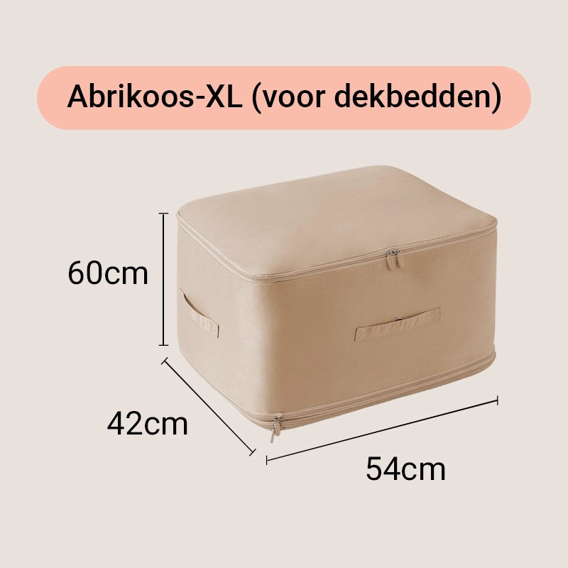 SpaceSaver™ | Komprimeret opbevaringspose - Maksimerer plads og minimerer rod