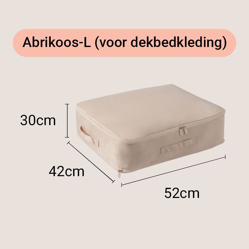 SpaceSaver™ | Komprimeret opbevaringspose - Maksimerer plads og minimerer rod