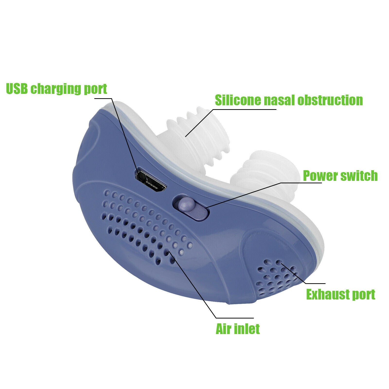 50% RABAT | APROLO™ - Elektrisk mini snorkeapparat [Rabat på sidste dag]
