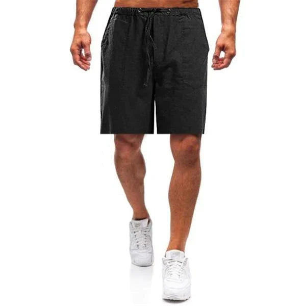 LinoFit Herre Leinen Shorts