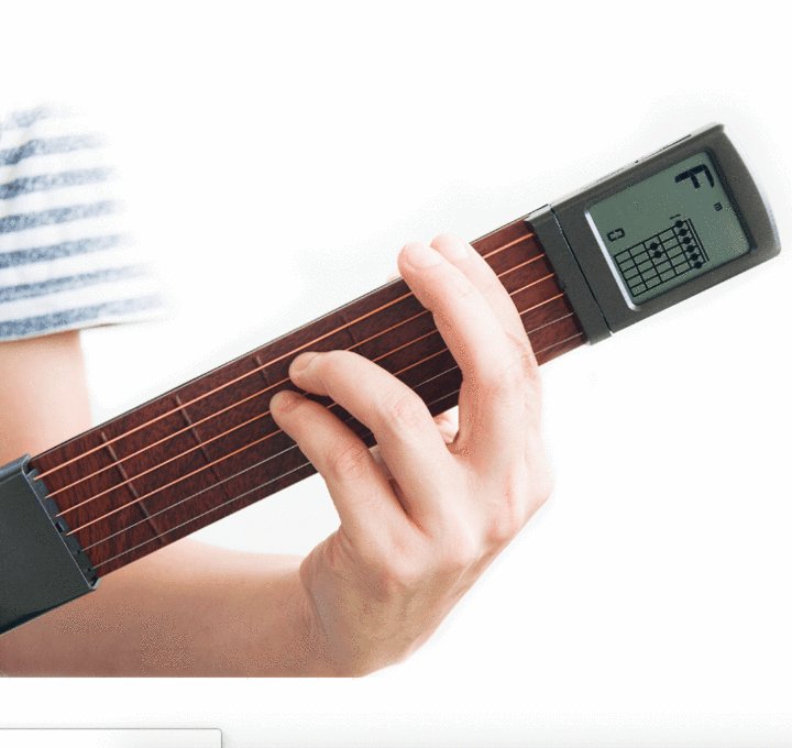PortableGuitar™ | Bærbar akkordtræner til guitar