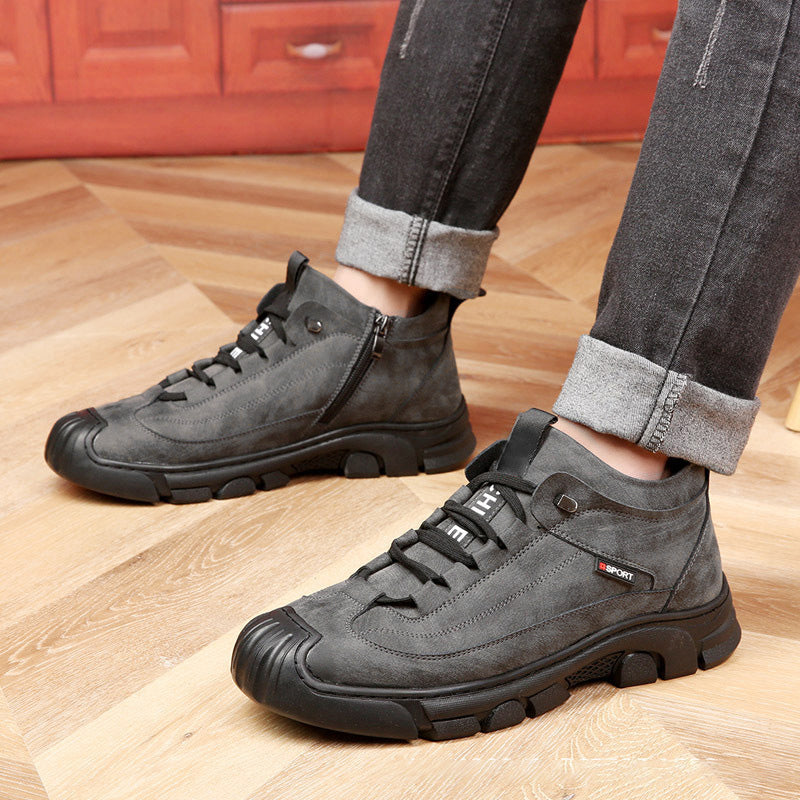 WarmStride - Læder Sneakers til Komfort og Stil