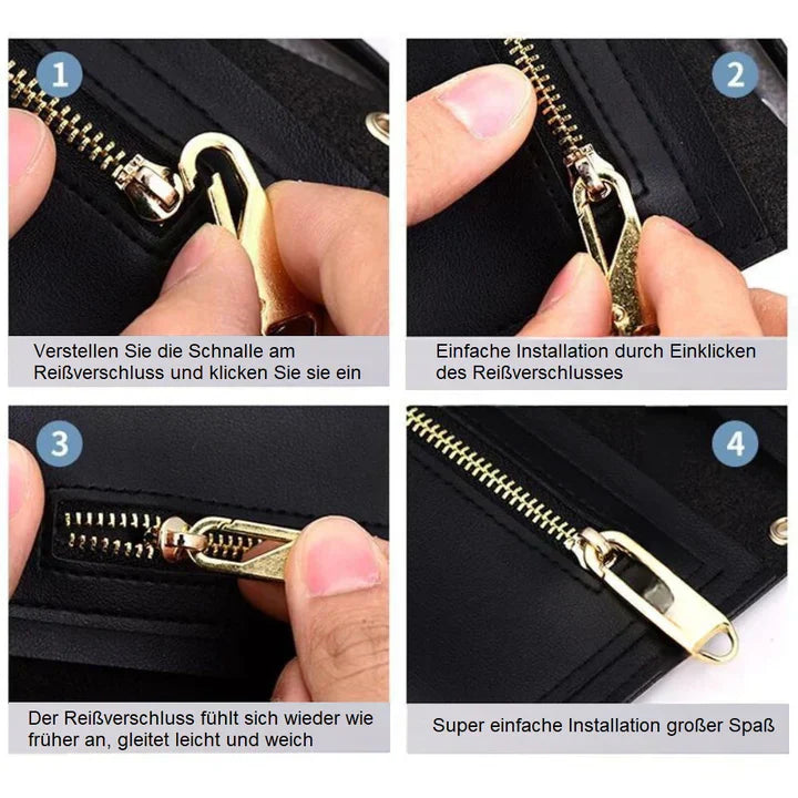 5+5 GRATIS | EasyZip™ - Universal lynlås i metal [Rabat sidste dag]